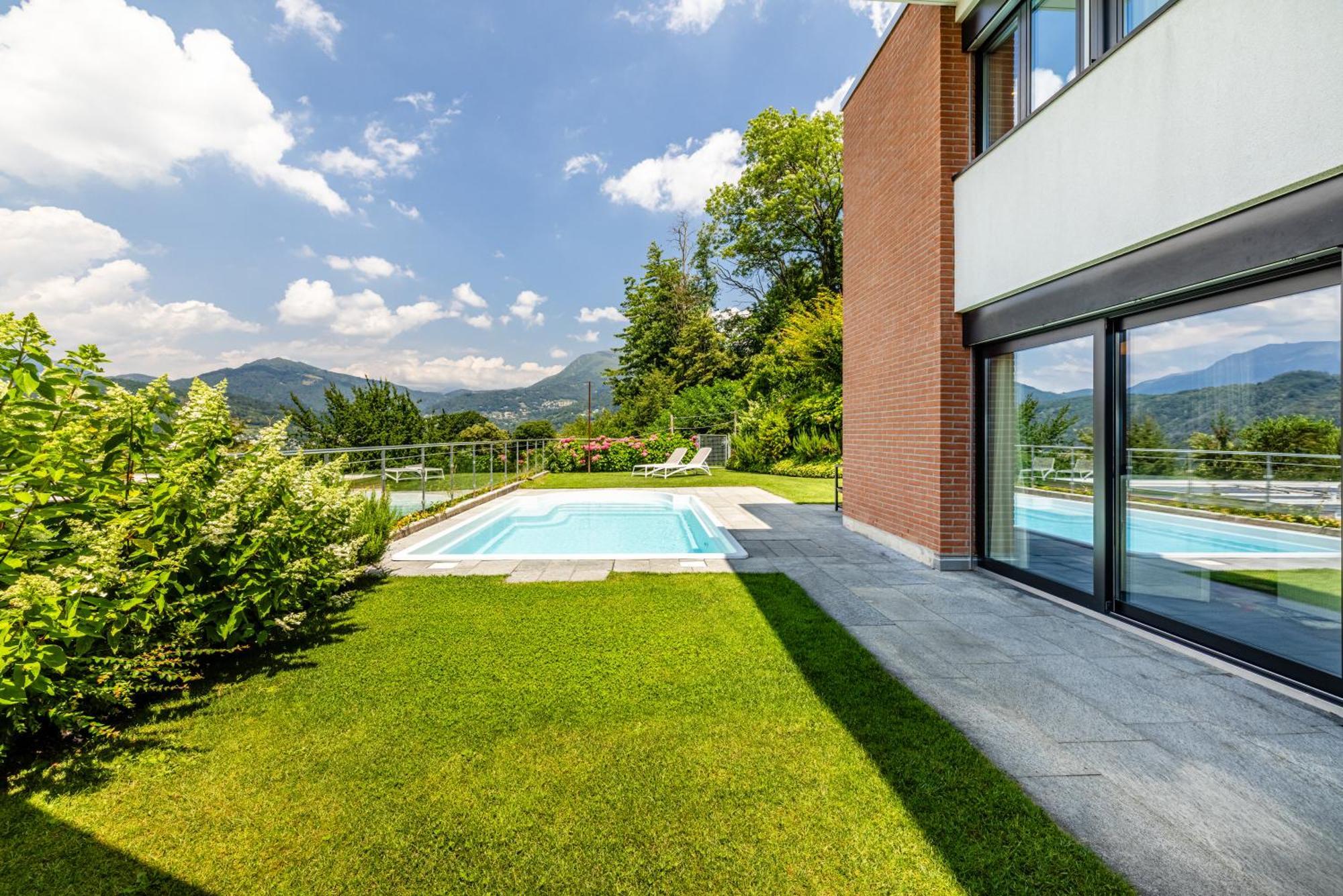 Villa Girandola With Private, Heated Pool Lugano Dış mekan fotoğraf