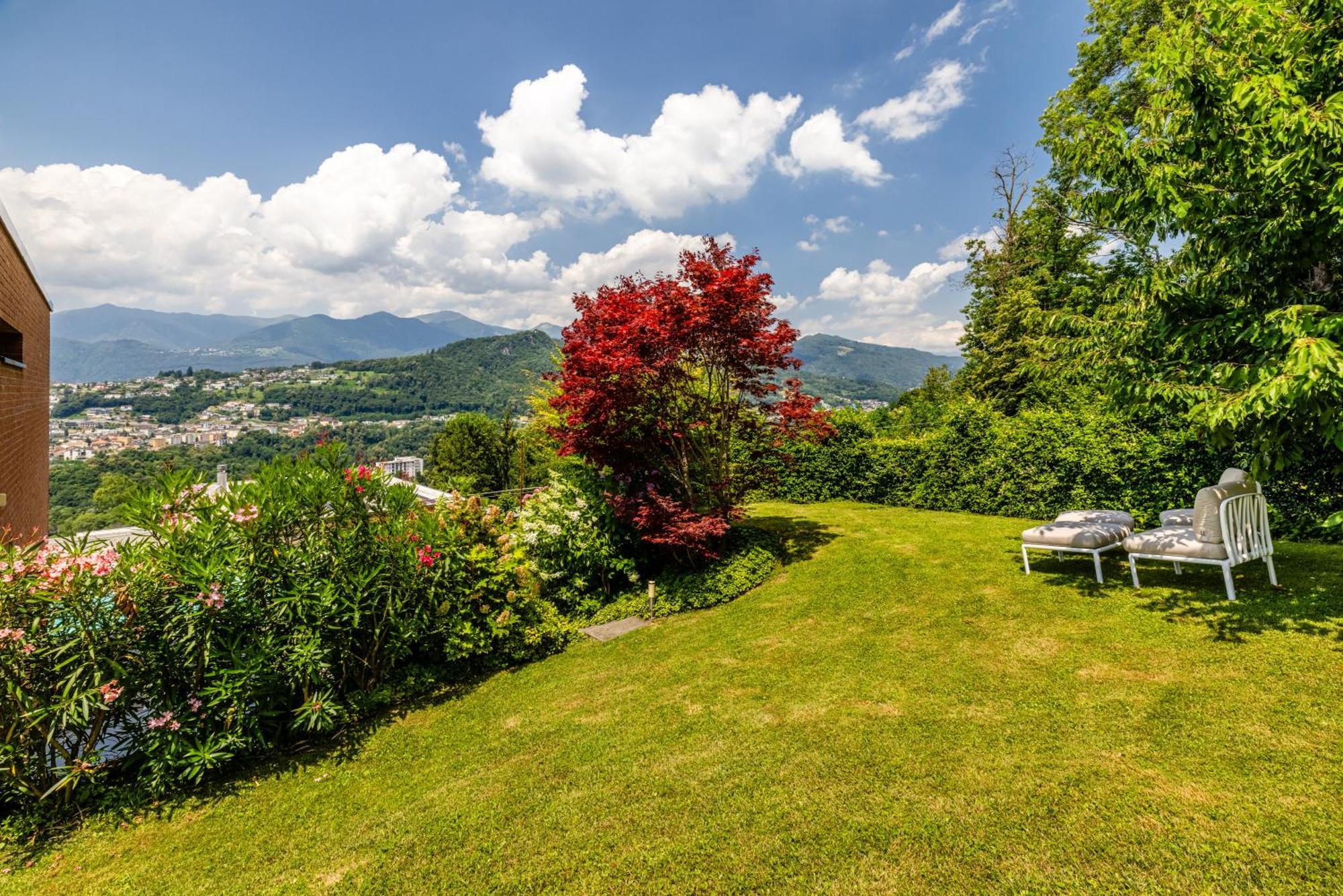 Villa Girandola With Private, Heated Pool Lugano Dış mekan fotoğraf