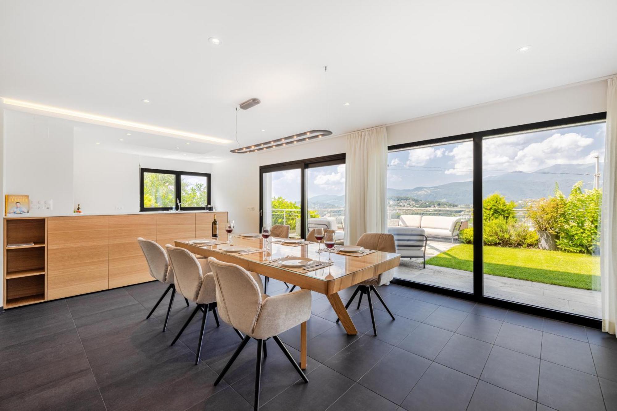 Villa Girandola With Private, Heated Pool Lugano Dış mekan fotoğraf
