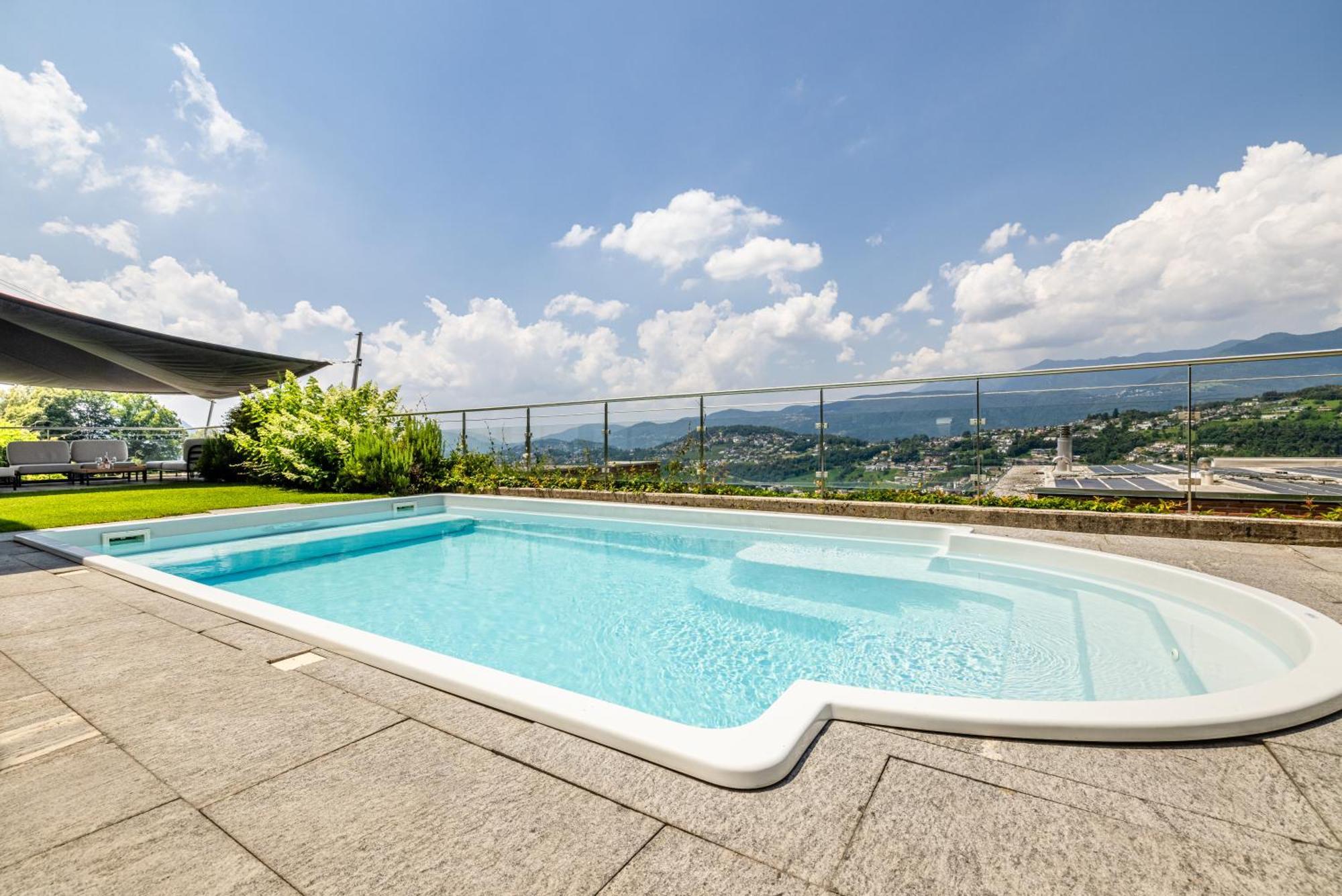 Villa Girandola With Private, Heated Pool Lugano Dış mekan fotoğraf